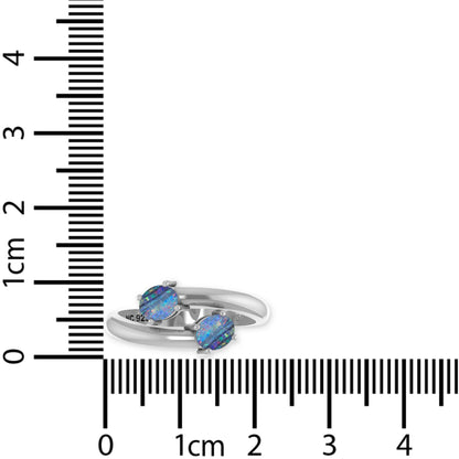 Natural Australian Opal Sterling Silver 3 Piece Gift Set guruscreation