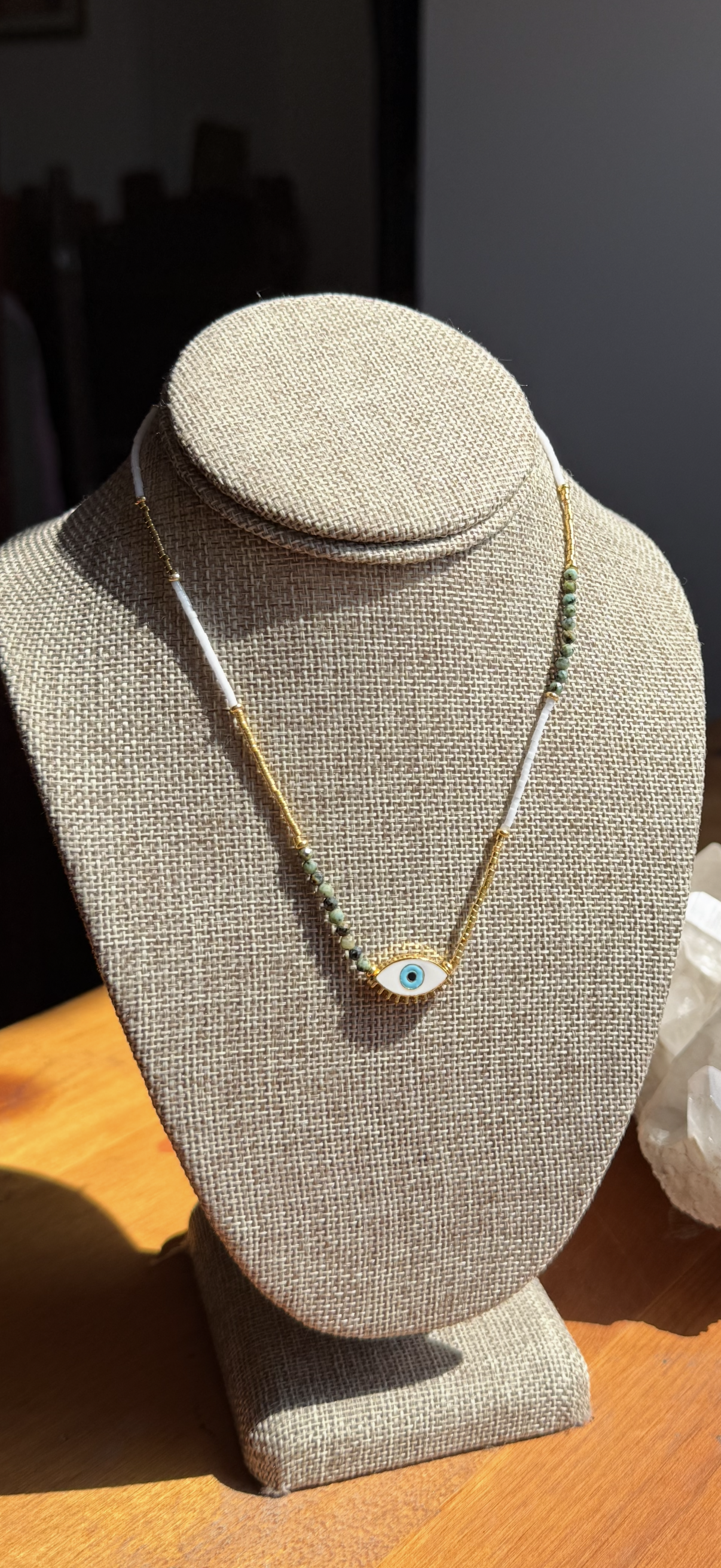 Mystic Eye Beaded Necklace