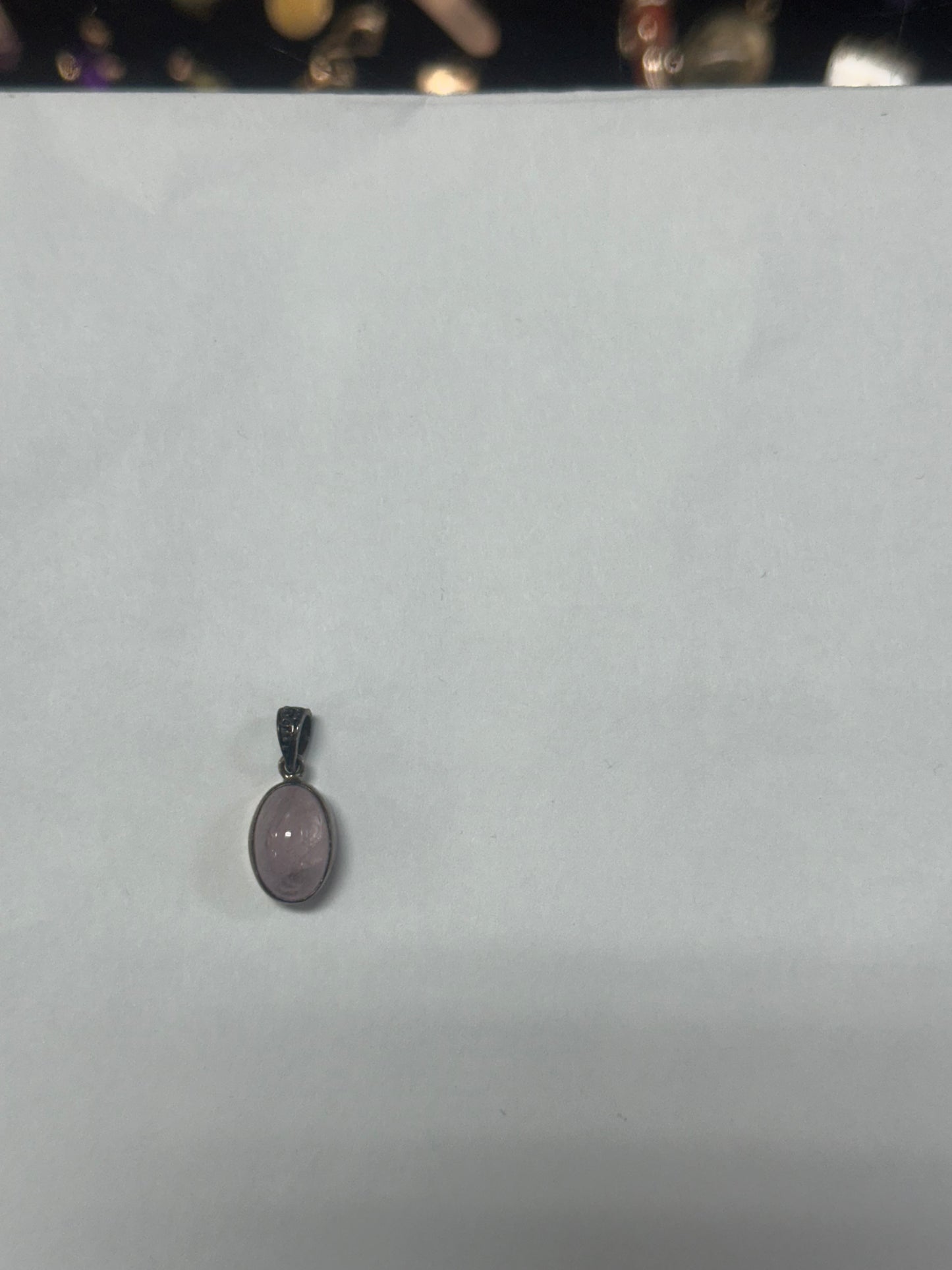 Morganite Sterling Silver Pendant Necklace Bali Design