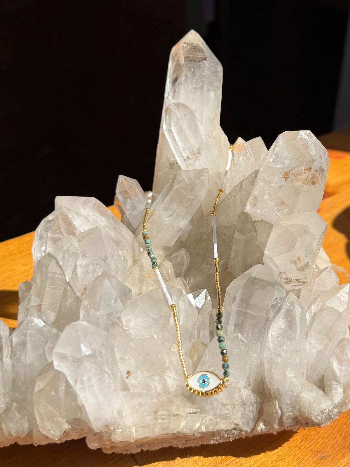 Mystic Eye Beaded Necklace