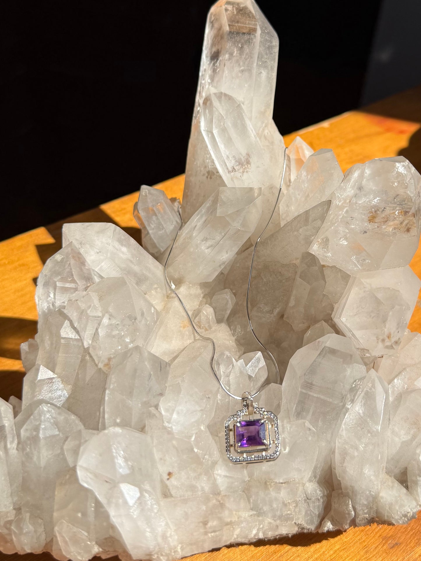 Royal Amethyst Necklace