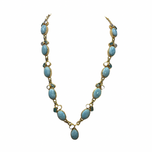 Larimar Designer Gold Vermeil