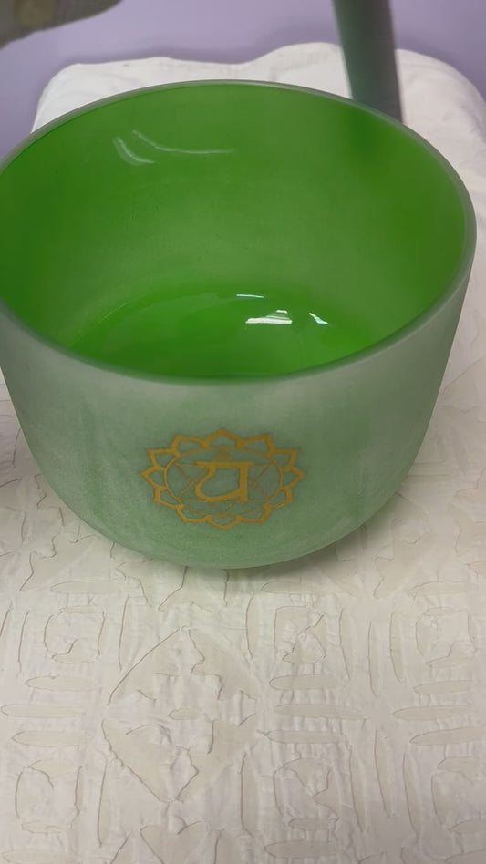 Heart Chakra Crystal Sound Bowl